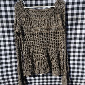 Free people crochet top